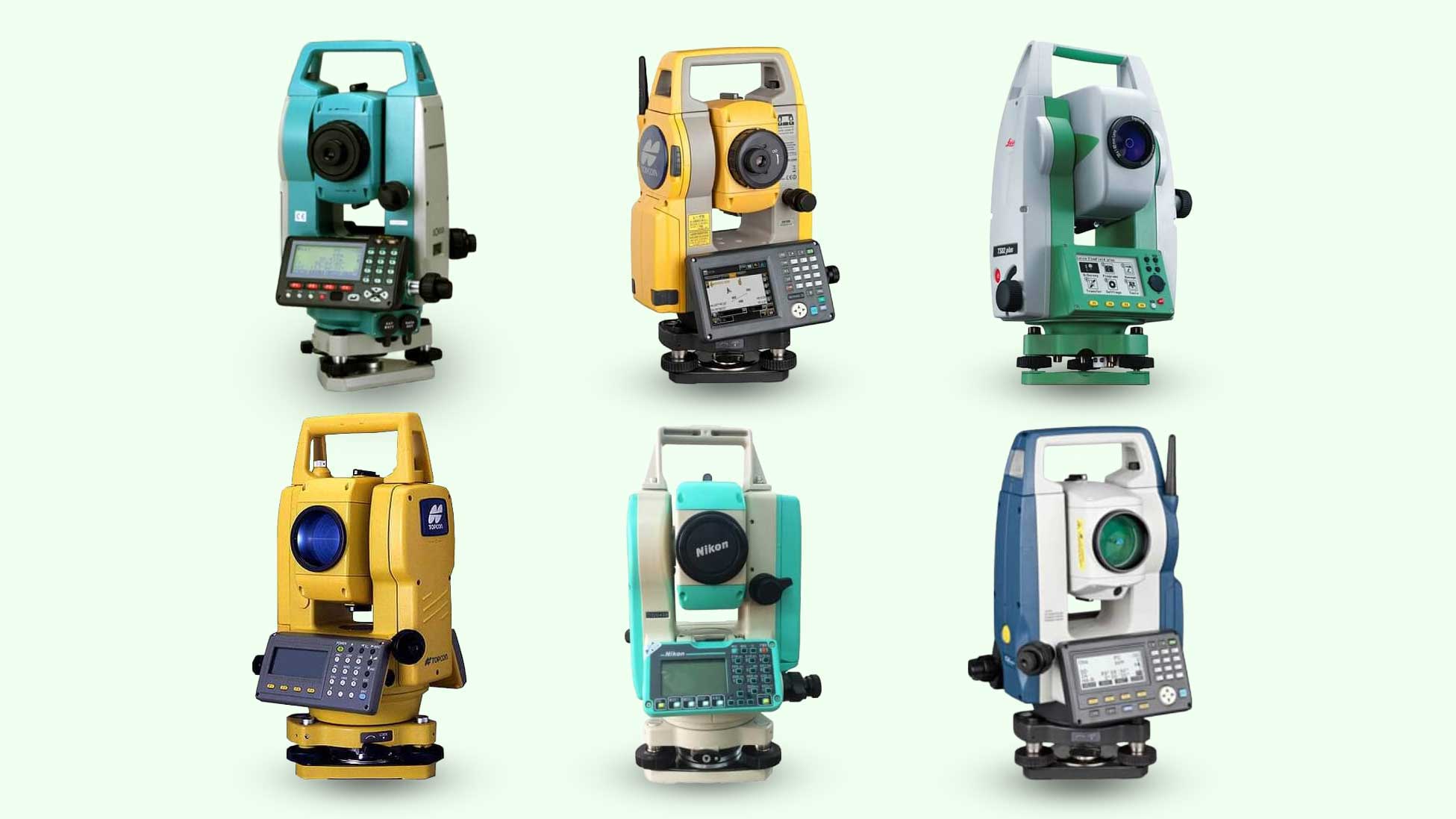 Một số dòng máy toàn đạc điện tử