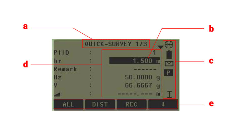 Màn hình máy toàn đạc Leica TS02