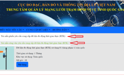 Hướng dẫn đăng ký tài khoản trạm CORS tại Việt Nam: Các bước đơn giản và lưu ý quan trọng