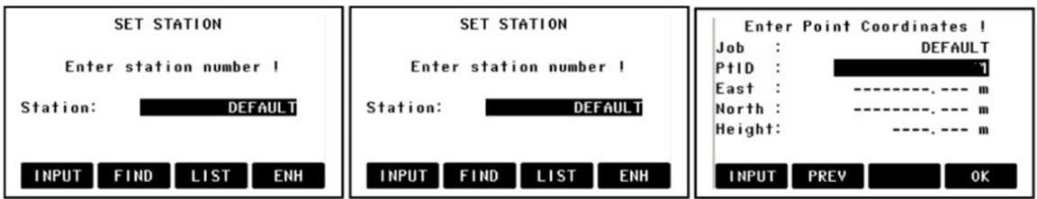 Thiết lập điểm trạm máy