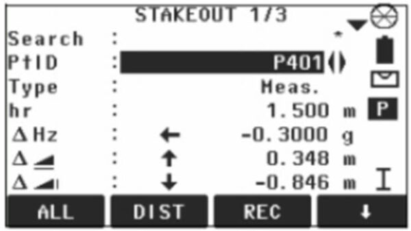 Chương trình Chuyển điểm thiết kế ra thực địa 1