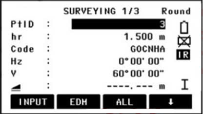 Tiến hành đo khảo sát