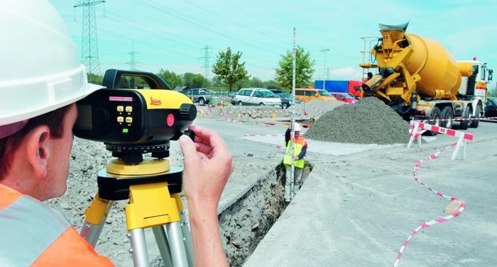 Ứng dụng đa dạng của máy thủy bình Leica trong thực tế