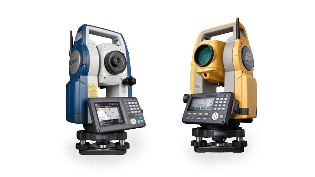 Máy toàn đạc Sokkia và Topcon