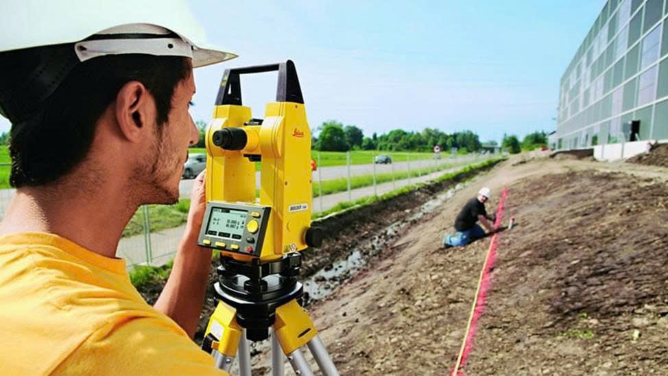 Đo khoảng cách bằng máy kinh vĩ